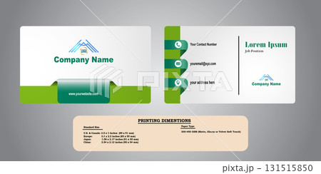 Green Modern Business Card For Medical Professionals 131515850