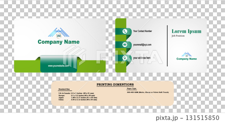Green Modern Business Card For Medical Professionals 131515850