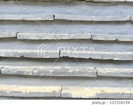 真素材: 築地塀（瓦壁イメージ） 131516139