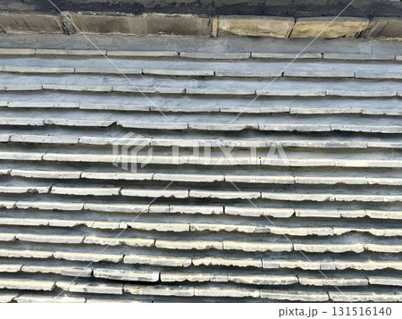 真素材: 築地塀(瓦壁イメージ) 真素材: 築地塀(瓦壁イメージ) 131516140