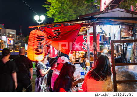 夜の博多　中洲の屋台 131516386