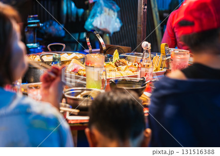 夜の博多　中洲の屋台グルメ 131516388