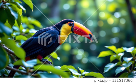 close up of a giant bird 131517366