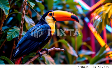 bird with blue bird 131517479