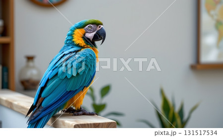 bird with blue bird 131517534