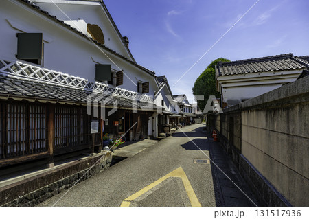 佐賀鹿島　肥前浜宿の町並み　酒蔵通り　佐賀県鹿島市 131517936