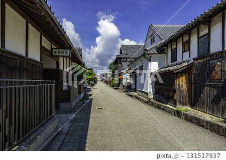 佐賀鹿島 肥前浜宿の町並み 酒蔵通り 佐賀県鹿島市 佐賀鹿島 肥前浜宿の町並み 酒蔵通り 佐賀県鹿島市 131517937