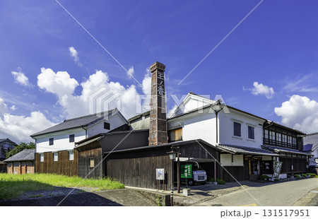 佐賀鹿島　肥前浜宿の町並み　酒蔵通り　飯盛酒造　佐賀県鹿島市 131517951