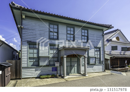 佐賀鹿島　肥前浜宿の町並み　酒蔵通り　八宿公民館　旧浜郵便局　佐賀県鹿島市 131517978