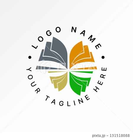 Logo design graphic concept creative premium vector stock image top sell paper layer small to big rotate education office element origami futuristic Logo design graphic concept creative premium vector stock image top sell paper layer small to big rotate education office element origami futuristic 131518088