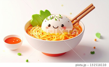 cute toy style ramen 131518110