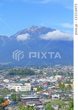 信濃大町　初秋の北アルプス 131518473