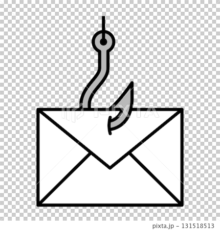 フィッシングメールのアイコン フィッシングメールのアイコン 131518513