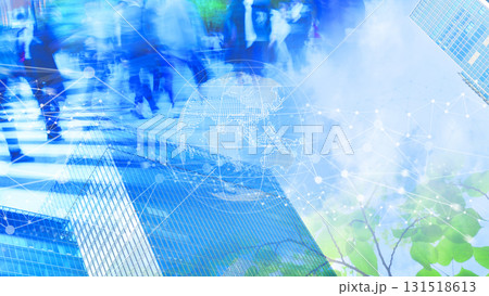 デジタル地球儀、ニューロン、環境要素を組み合わせたAIとAGIがビジネスと持続可能性を支えるイラスト デジタル地球儀、ニューロン、環境要素を組み合わせたAIとAGIがビジネスと持続可能性を支えるイラスト 131518613