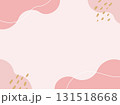 流体シェイプとあしらいのおしゃれなフレーム 4:3サイズ 131518668