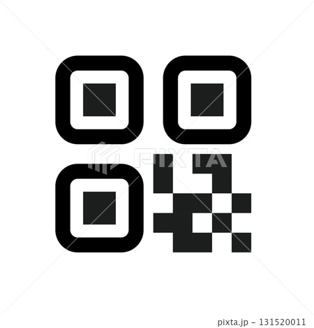 QRコード、バーコードのアイコン 131520011