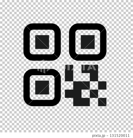 QR code, barcode icon 131520011