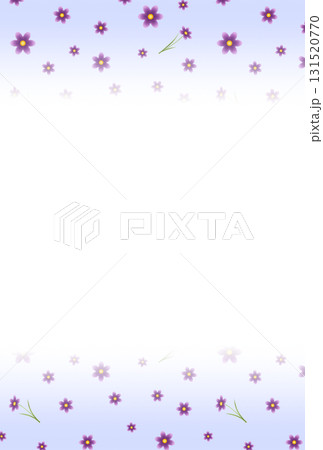 紫の花の背景〈ハガキ〉 G-3 紫の花の背景〈ハガキ〉 G-3 131520770