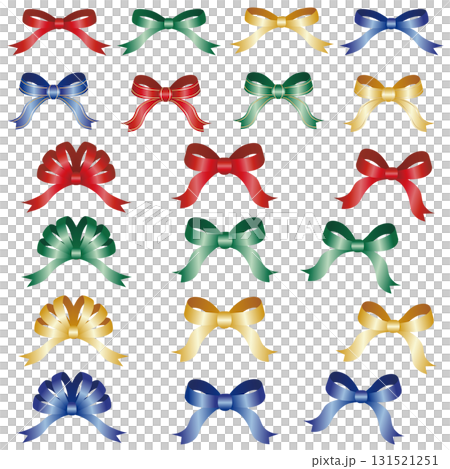 [Ribbon Set] Frame, Decoration, Ornament, Metallic Ribbon Design Set 131521251