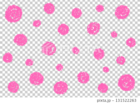 Crayon material: random polka dot background Crayon material: random polka dot background 131522263