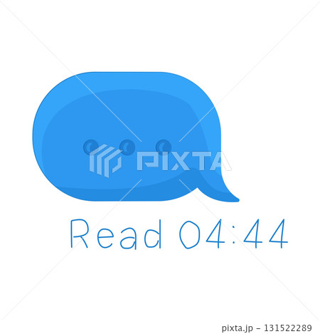 Illustration of read message Illustration of read message 131522289
