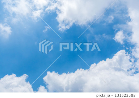 夏の空　夏山から見る青空と雲29 131522388