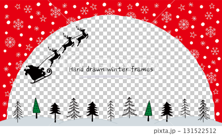 Christmas background. Winter frame. Snowy field decoration. Christmas background. Winter frame. Snowy field decoration. 131522512