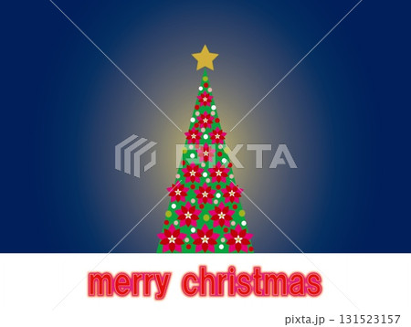 メリークリスマス merry christmas クリスマスツリー クリスマス ポインセチア メリークリスマス merry christmas クリスマスツリー クリスマス ポインセチア 131523157