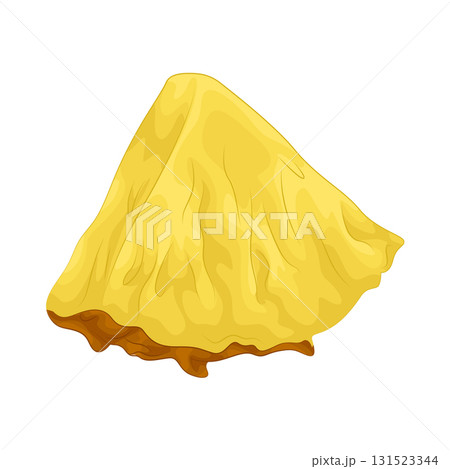 Illustration of pineapple slice Illustration of pineapple slice 131523344