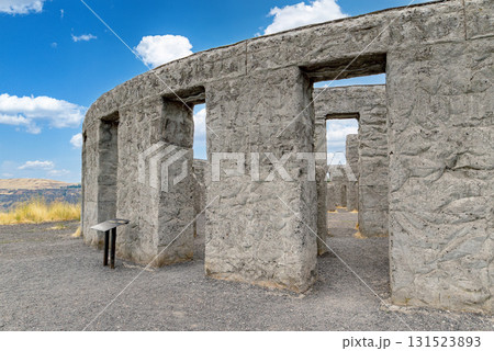 Stonehenge Memorial Overlooking Columbia river Stonehenge Memorial Overlooking Columbia river 131523893
