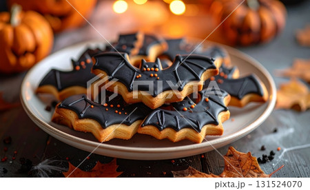 Bat Cookie 131524070