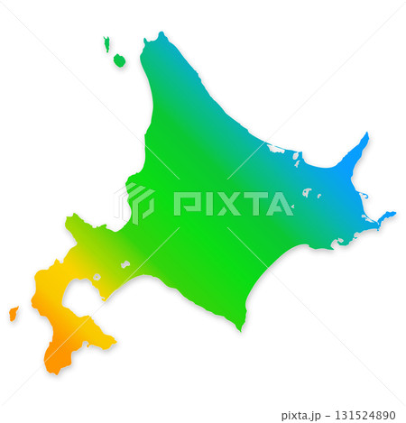 北海道地図 131524890