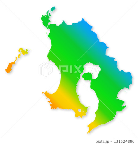 鹿児島県地図 131524896