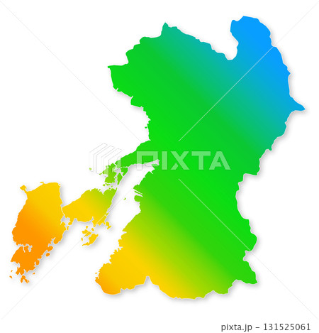 熊本県地図 熊本県地図 131525061
