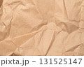 Craft paper texture. Rough creased surface ideal for packaging, wrapping, DIY projects, scrapbooking, arts, design, and creative applications. 131525147