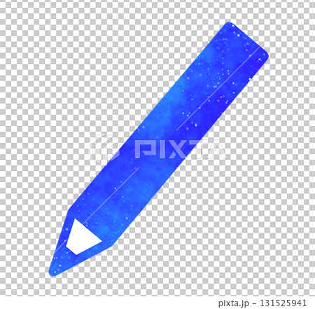 青い星空｜シンプルなペン 131525941