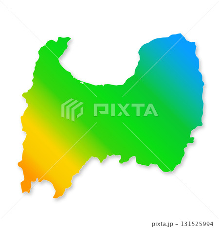 富山県地図 富山県地図 131525994