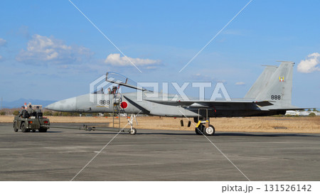 トーイングされる航空自衛隊F-15Jイーグル 131526142