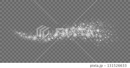 Winter banner with snowflakes, stars Winter banner with snowflakes, stars 131526633