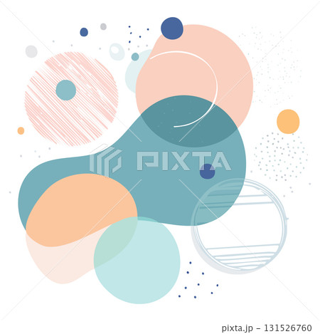 Abstract pop art color paint splash pattern background. Vector overlay geometric design of trendy Memphis 80s-90s style. Abstract pop art color paint splash pattern background. Vector overlay geometric design of trendy Memphis 80s-90s style. 131526760