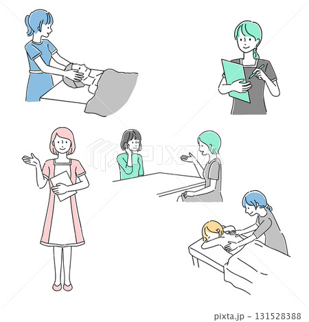 エステサロンでのシーン エステサロンでのシーン 131528388