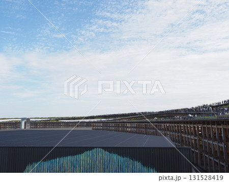 大阪関西万博　EXPO2025 大屋根リングの人 131528419