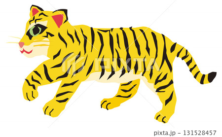シンプルな虎のイラスト シンプルな虎のイラスト 131528457