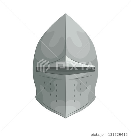 Illustration of armor helmet  131529413