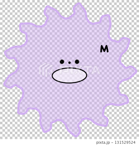 マクロファージキャラ かわいい免疫細胞 131529524