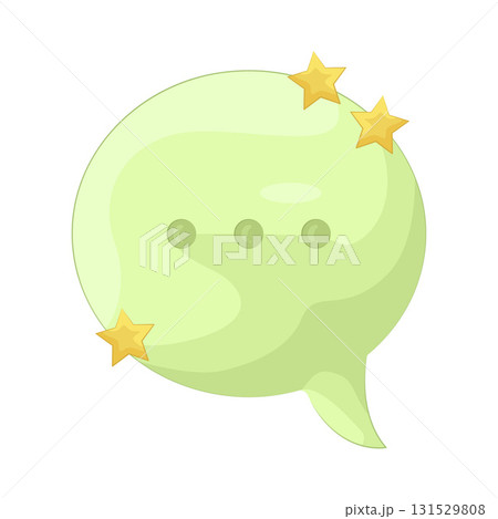Illustration of speech bubble 131529808