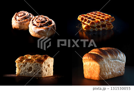 いろいろな種類のパン いろいろな種類のパン 131530055