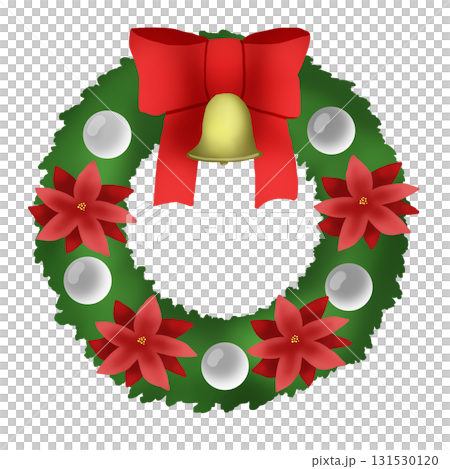 poinsettia christmas wreath 131530120