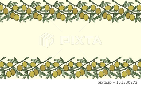 Olive template with copy space Olive template with copy space 131530272