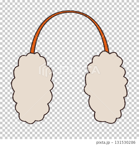Illustration of earmuffs Illustration of earmuffs 131530286